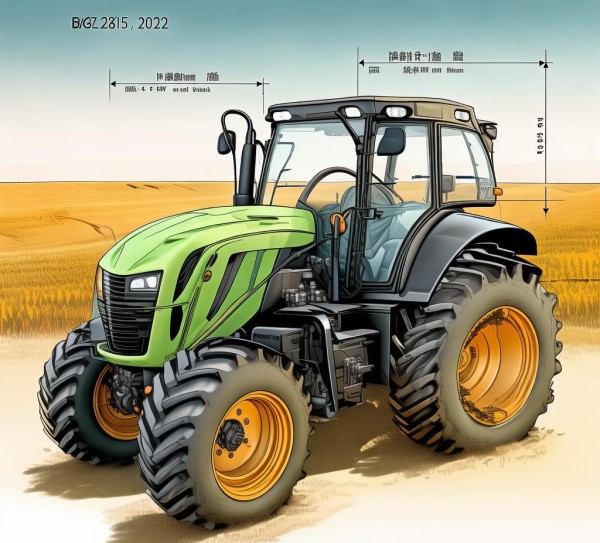 GB/T 3871.5-2022农业拖拉机转向与通过圆直径标准解析与应用,GB/T 3871.5-2022农业拖拉机转向与通过圆直径标准解析与应用,2022,标准解读,第1张
